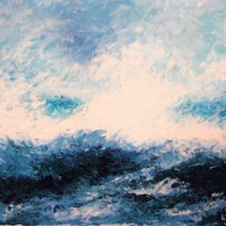 Peinture - La vague